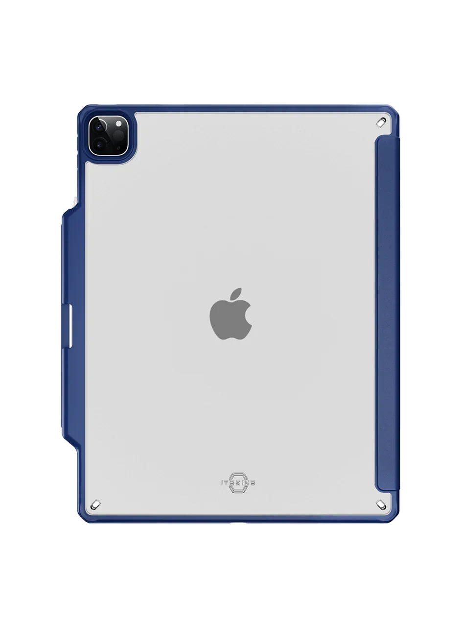 Itskins Hybrid Solid Folio Case iPad Pro 12.9 (5th & 6th Gen.) - Navy Blue - Tashqila Itskins Hybrid Solid Folio Case iPad Pro 12.9 (5th & 6th Gen.) - Navy Blue - Tashqila